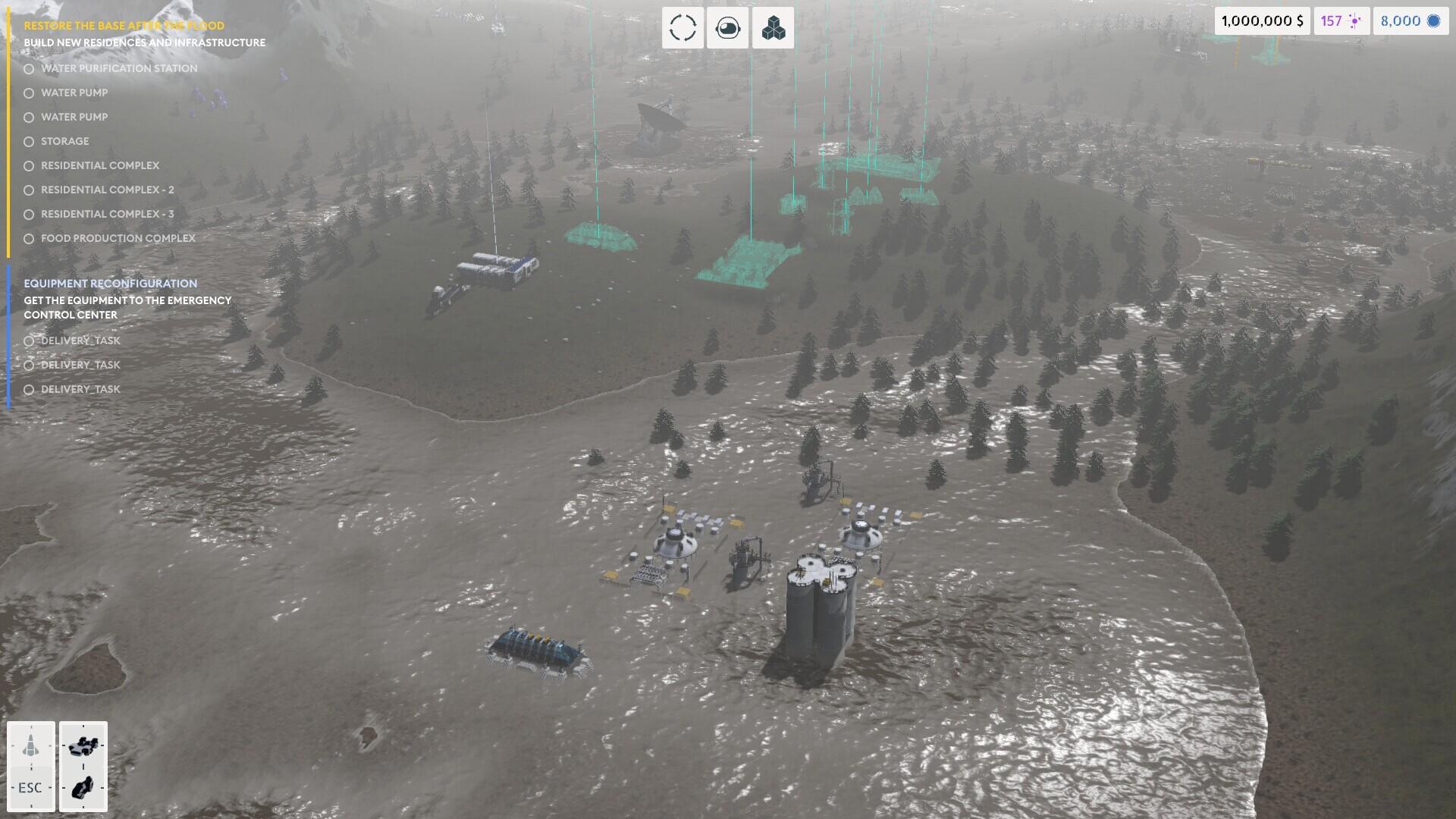 Portada de Oasis Mission: Sci-Fi Economic Colony Sim