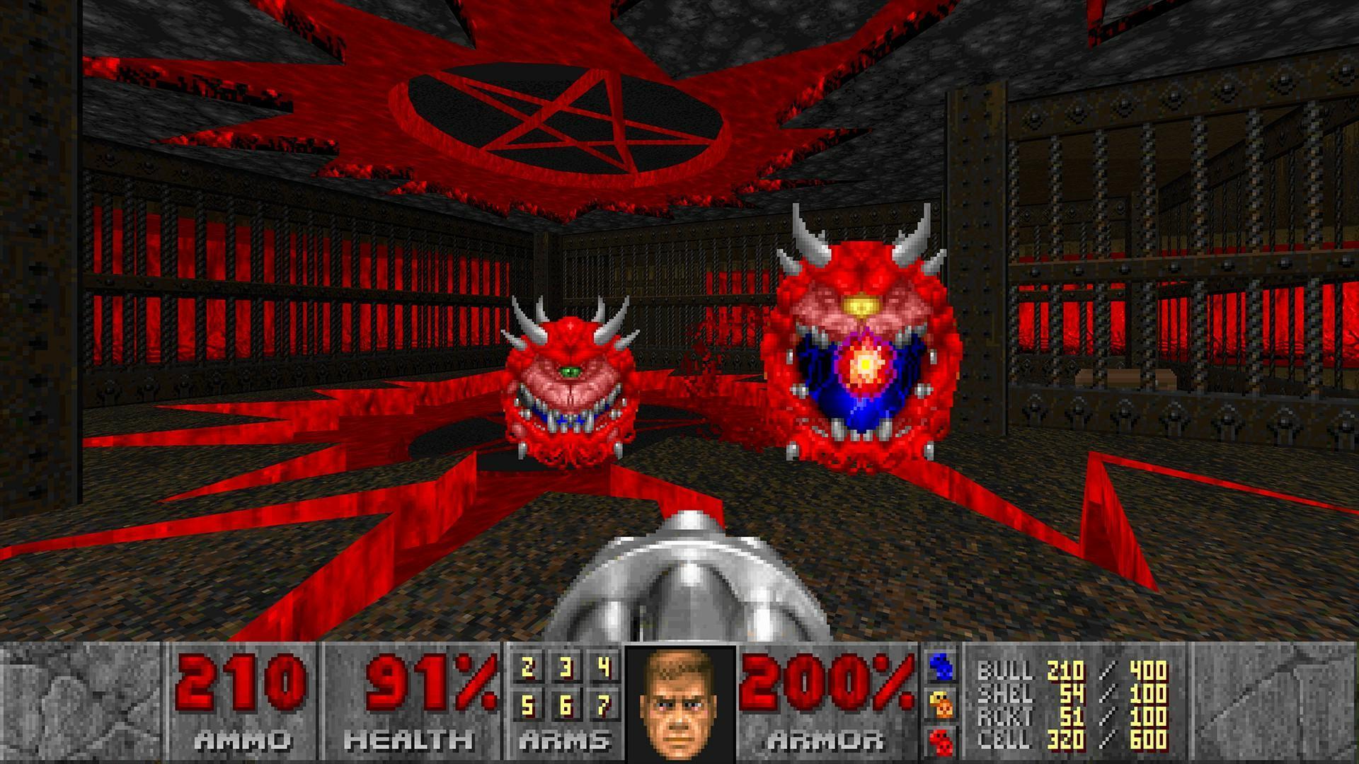 Portada de DOOM + DOOM II