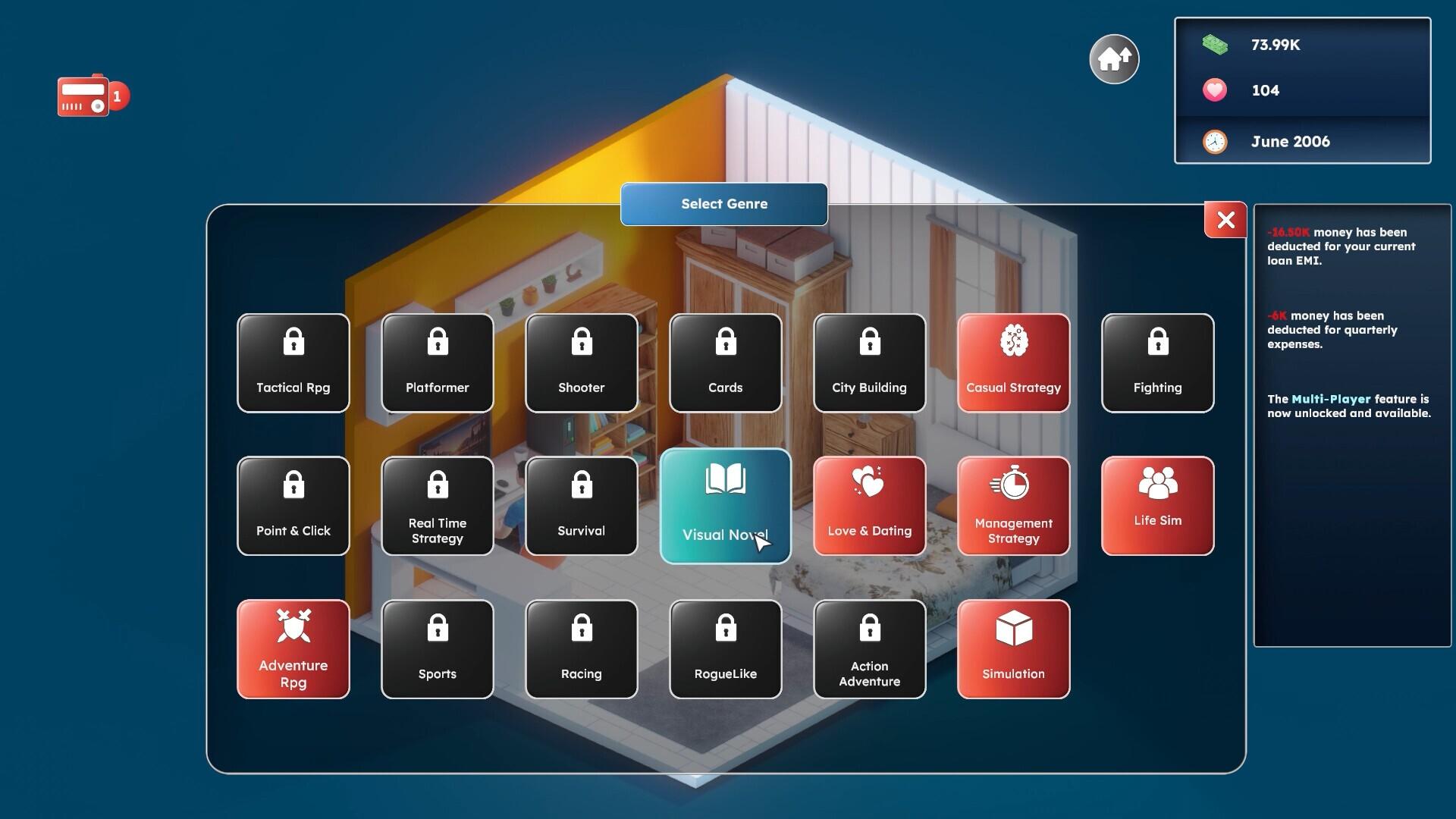 Portada de Game Builder Tycoon - Prologue
