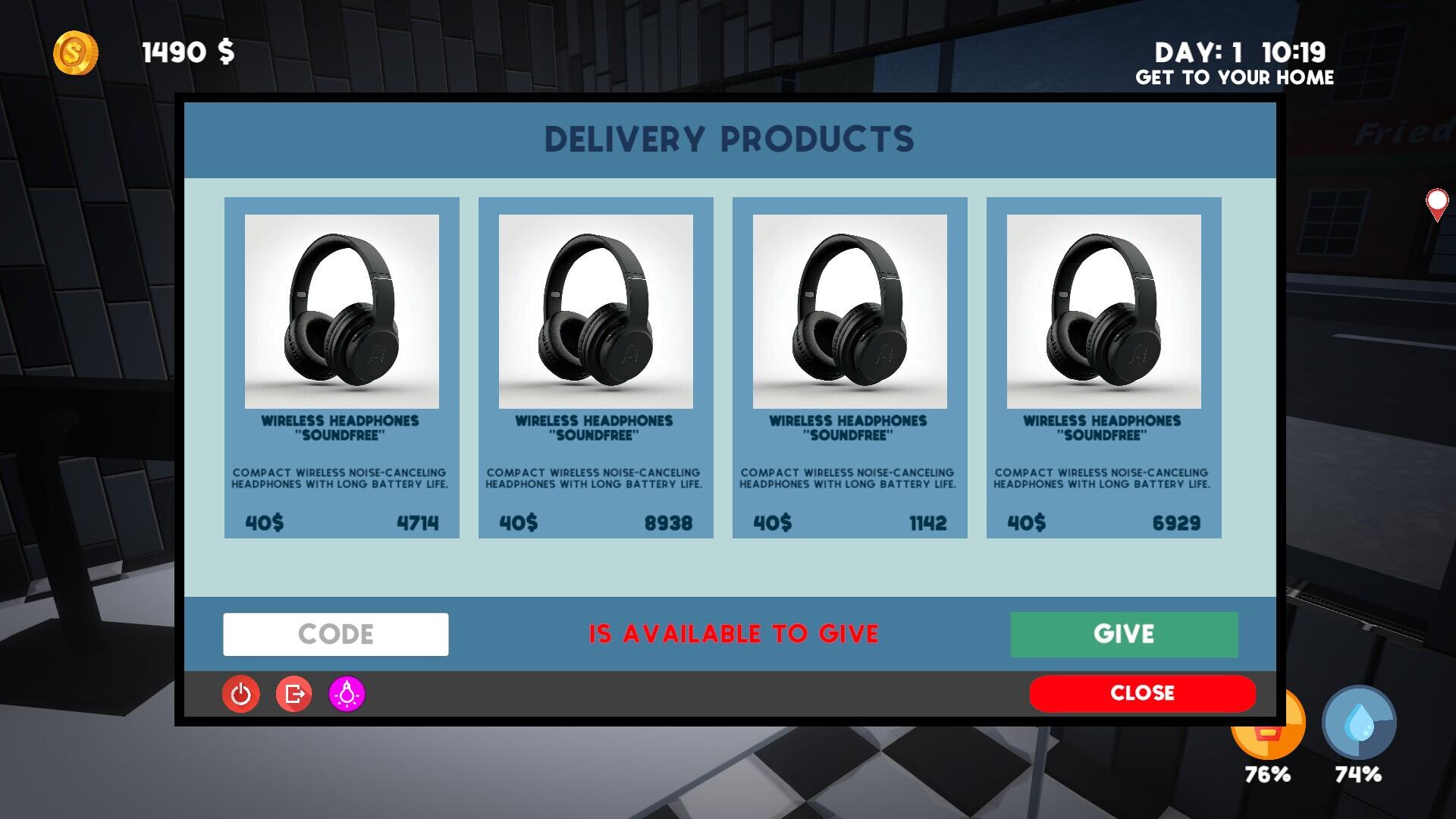 Portada de Delivery Point Simulator
