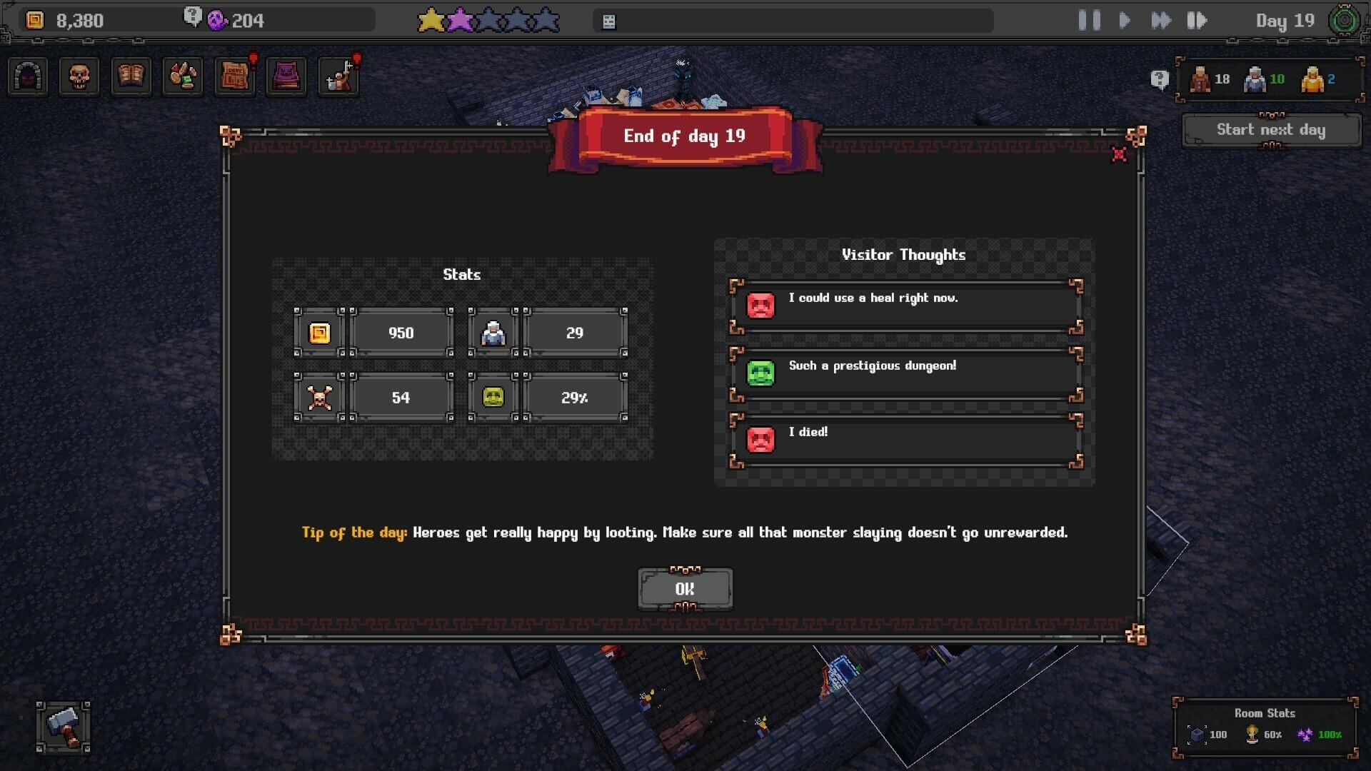 Portada de Dungeon Tycoon