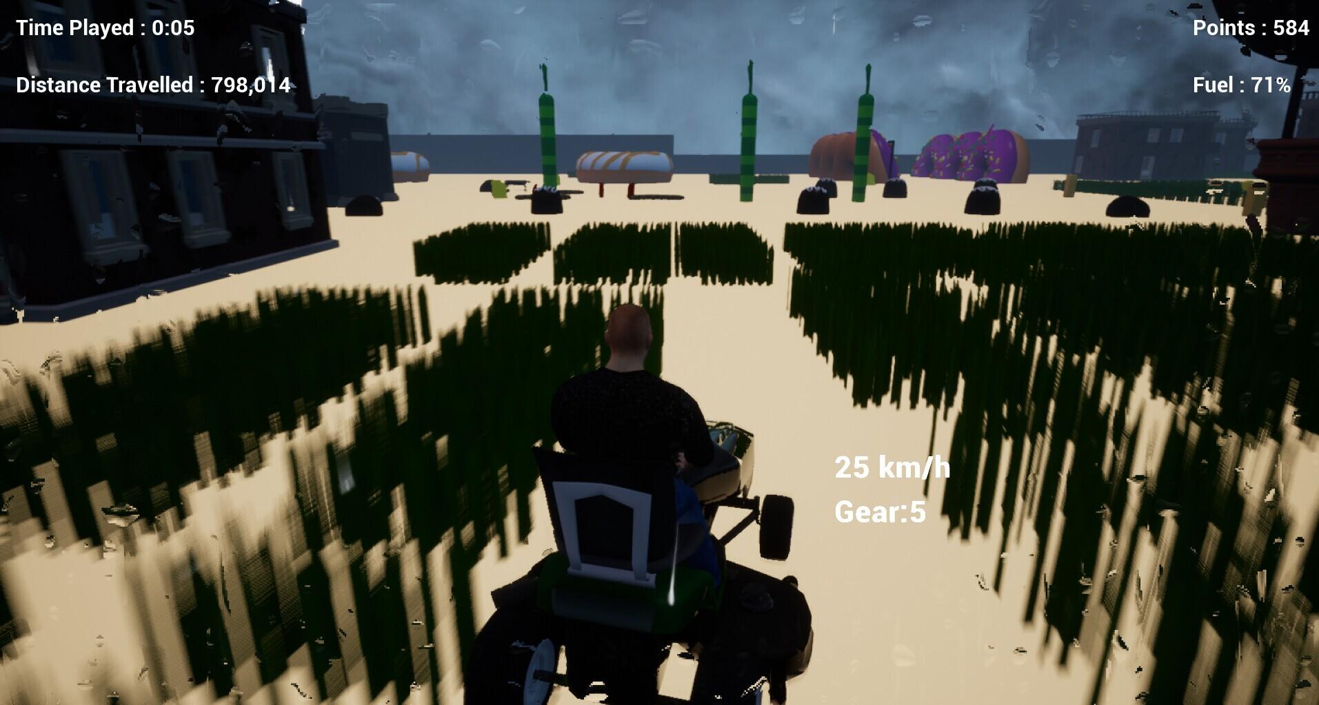 Portada de Lawnmower Game: 2024