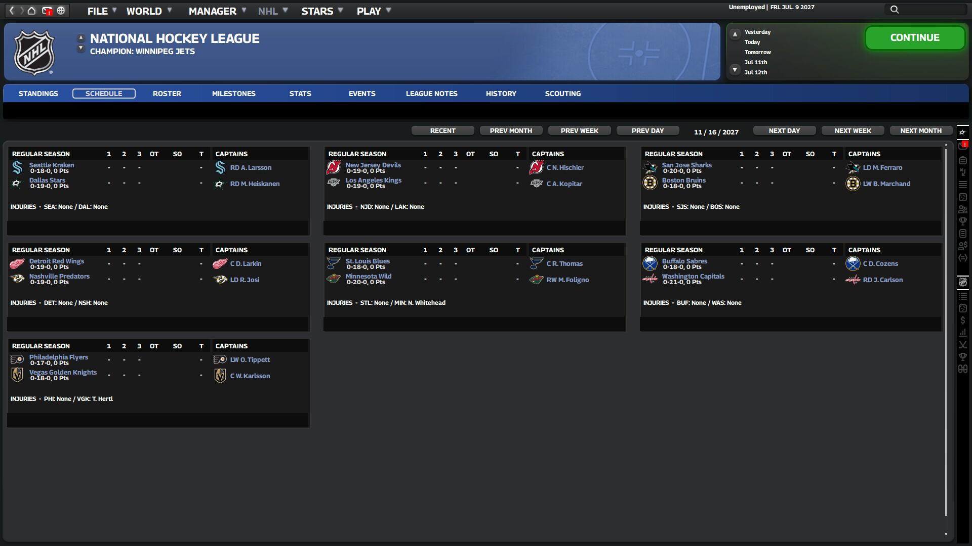 Portada de Franchise Hockey Manager 11