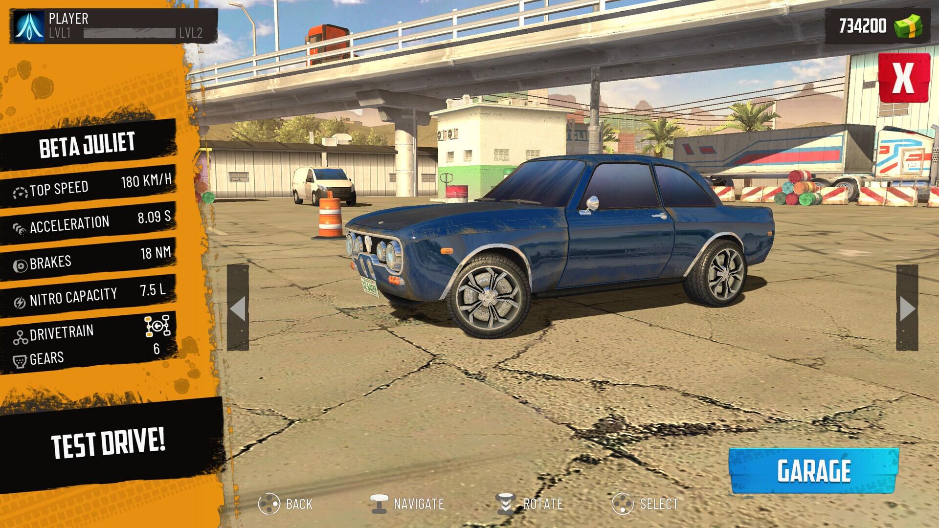 Portada de Junkyard Rush Racing