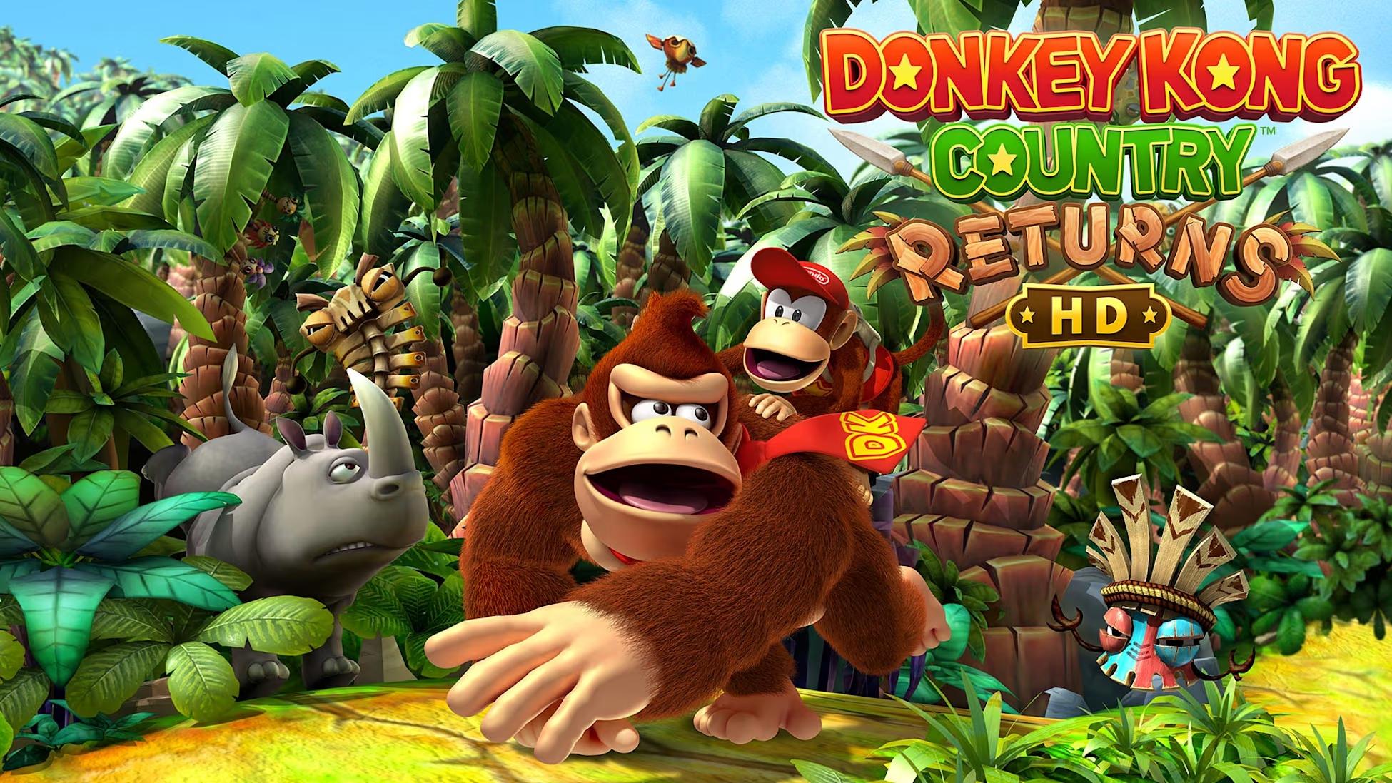 Portada de Donkey Kong Country Returns HD
