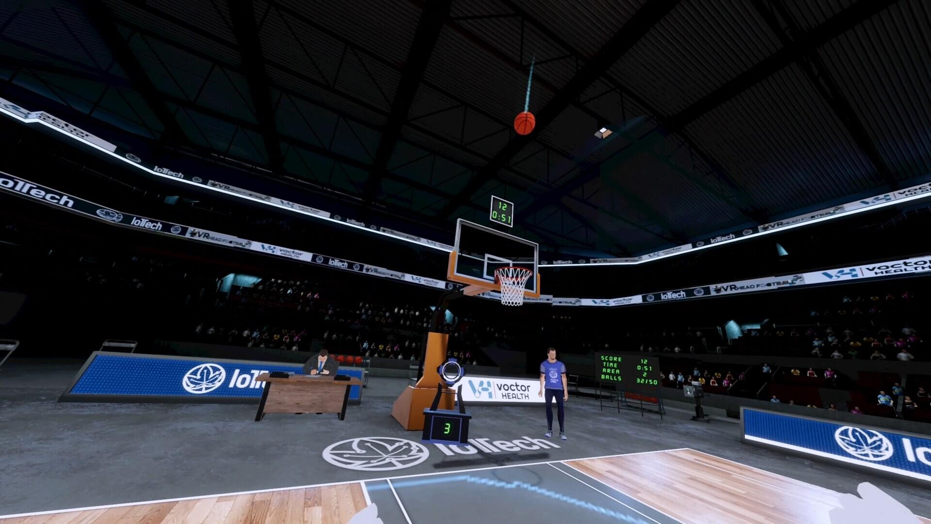Portada de VR Basketball: Training Challenge
