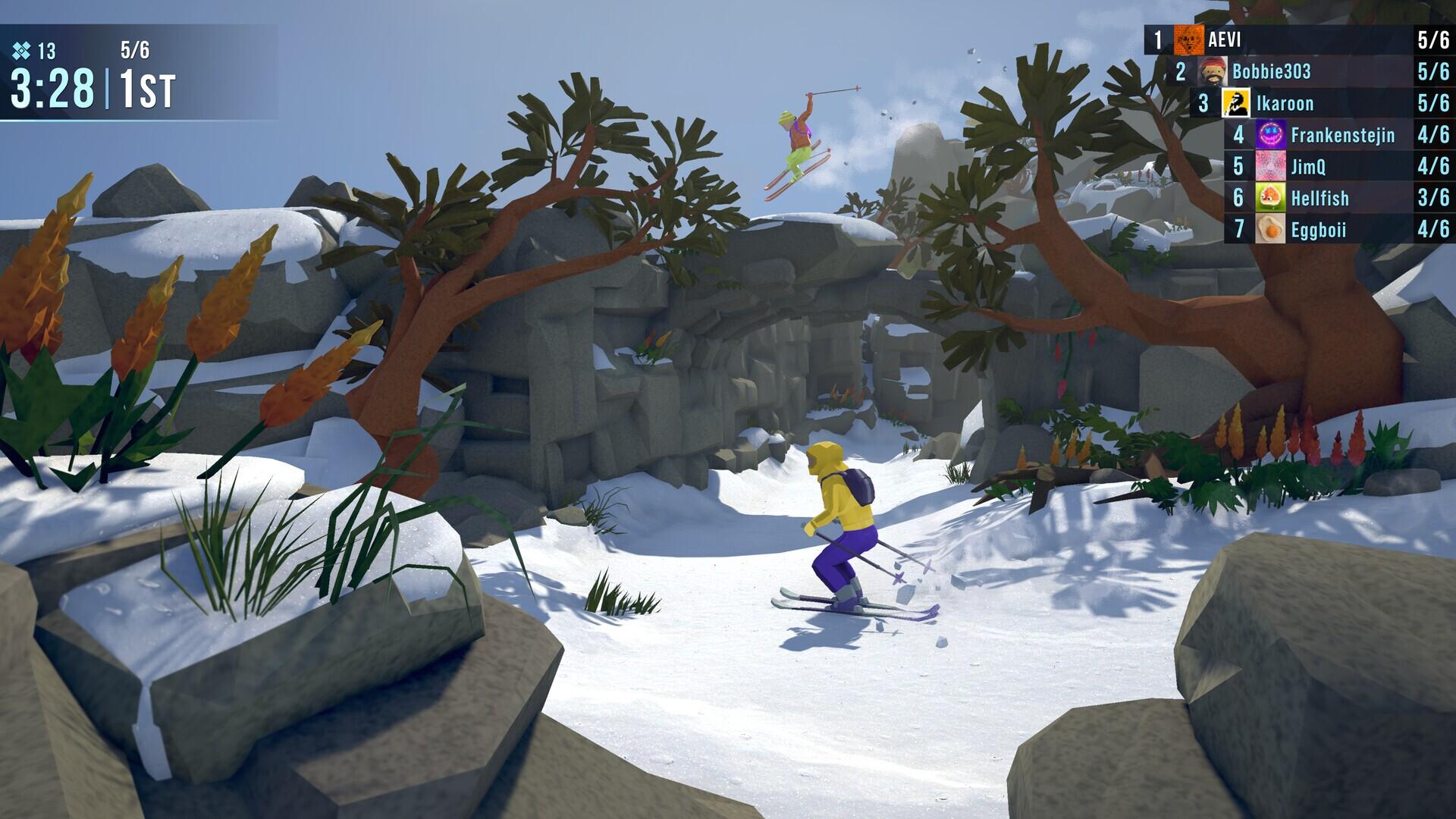 Portada de Lonely Mountains: Snow Riders