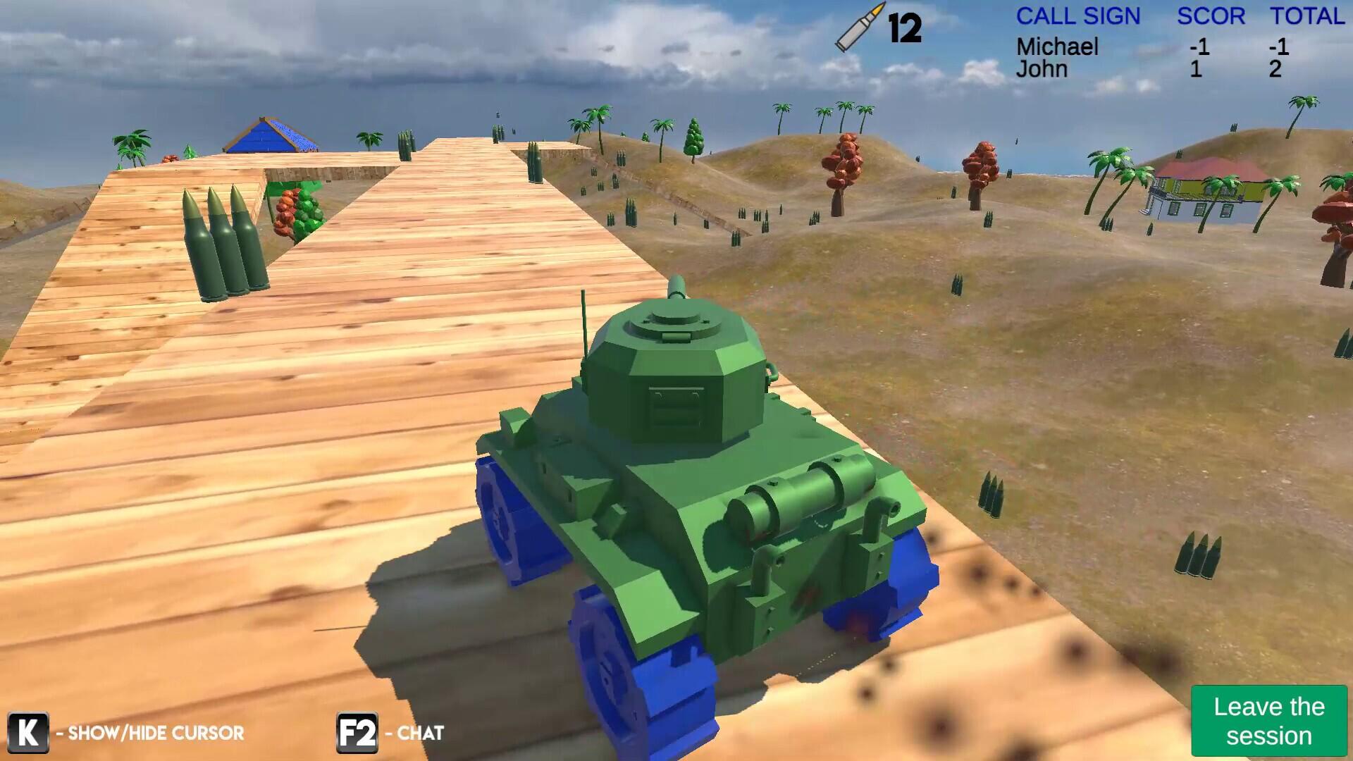 Portada de Tanks online