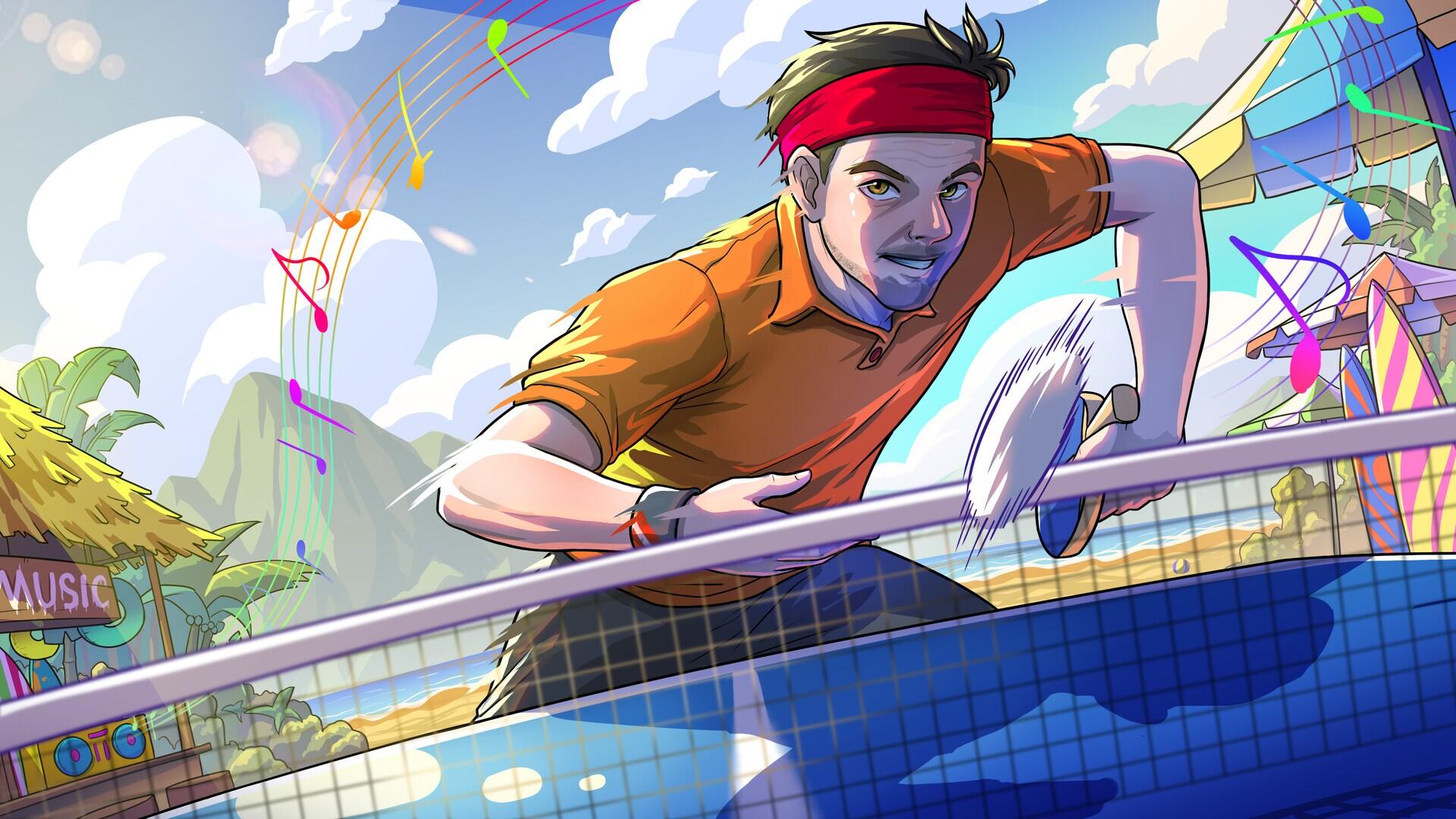 Portada de Timo Boll Beats Table Tennis
