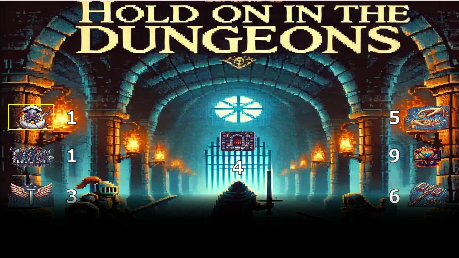 Portada de Hold on in the Dungeons