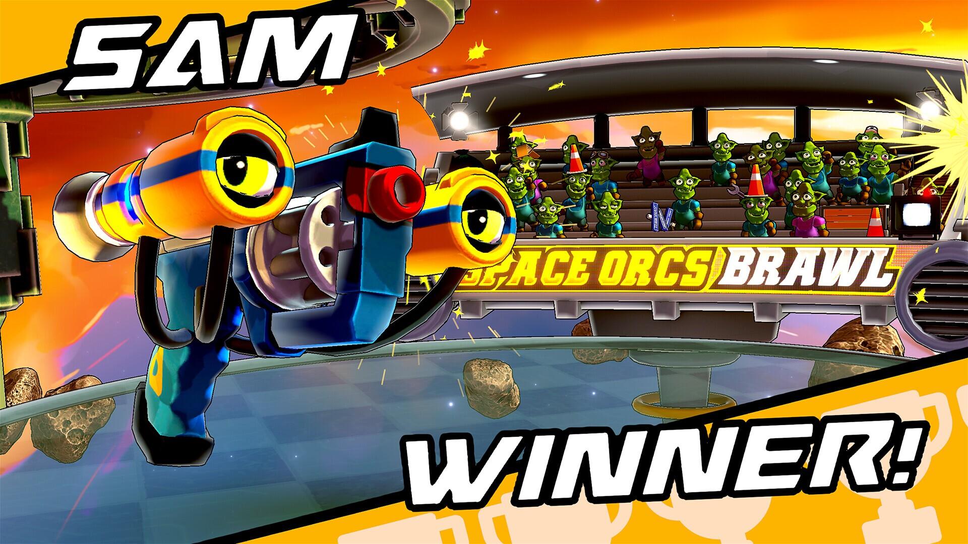 Portada de Space Orcs Brawl