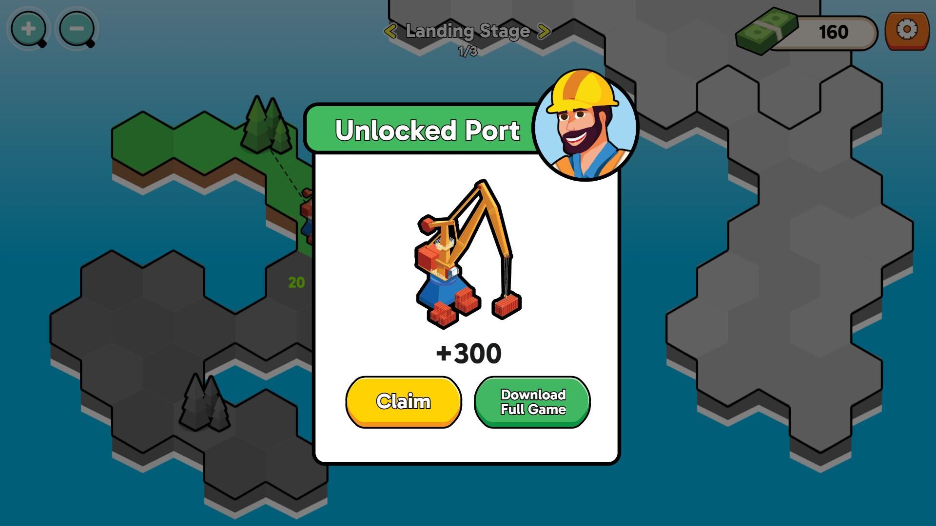 Portada de Port Shipping Tycoon