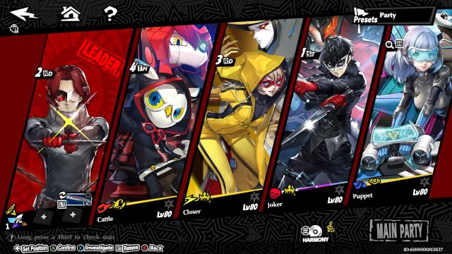 Portada de Persona5: The Phantom X