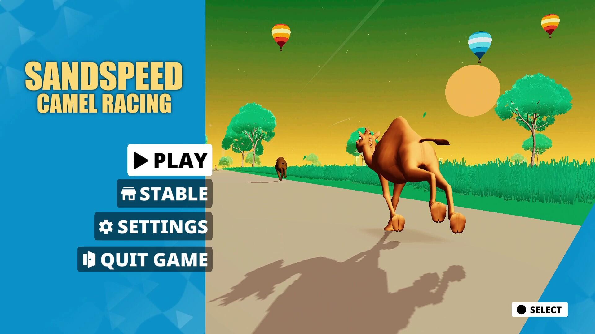 Portada de SANDSPEED: CAMEL RACING