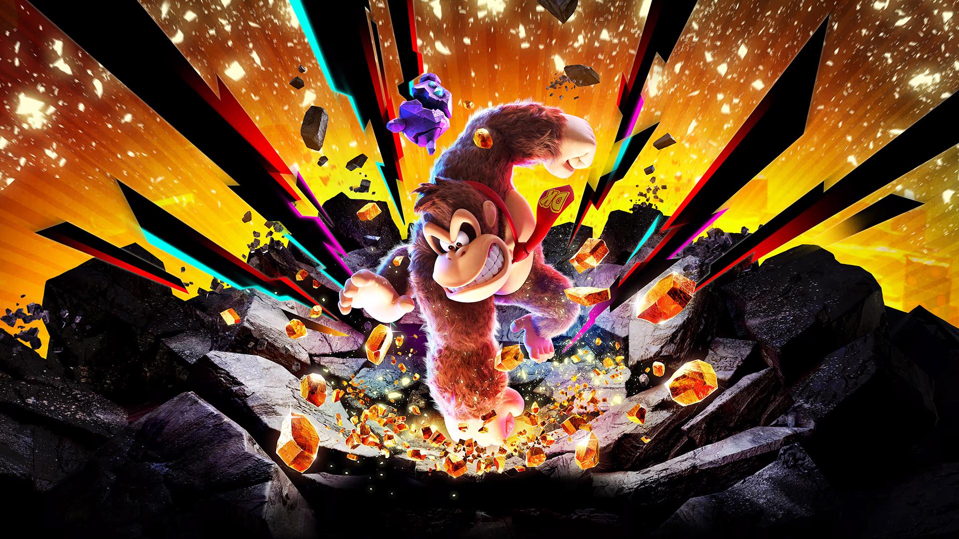 Portada de Donkey Kong Bananza