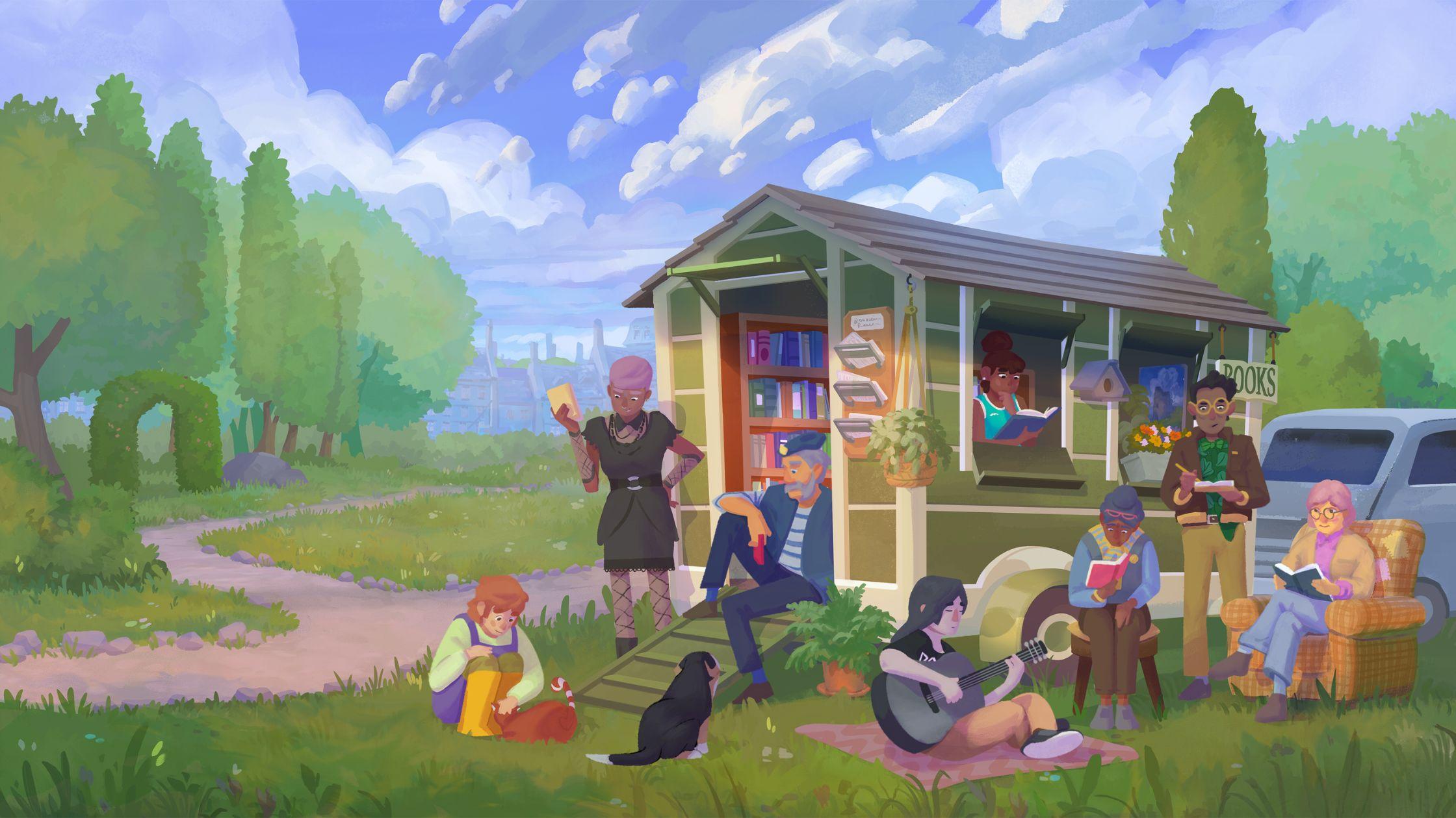 Portada de Tiny Bookshop