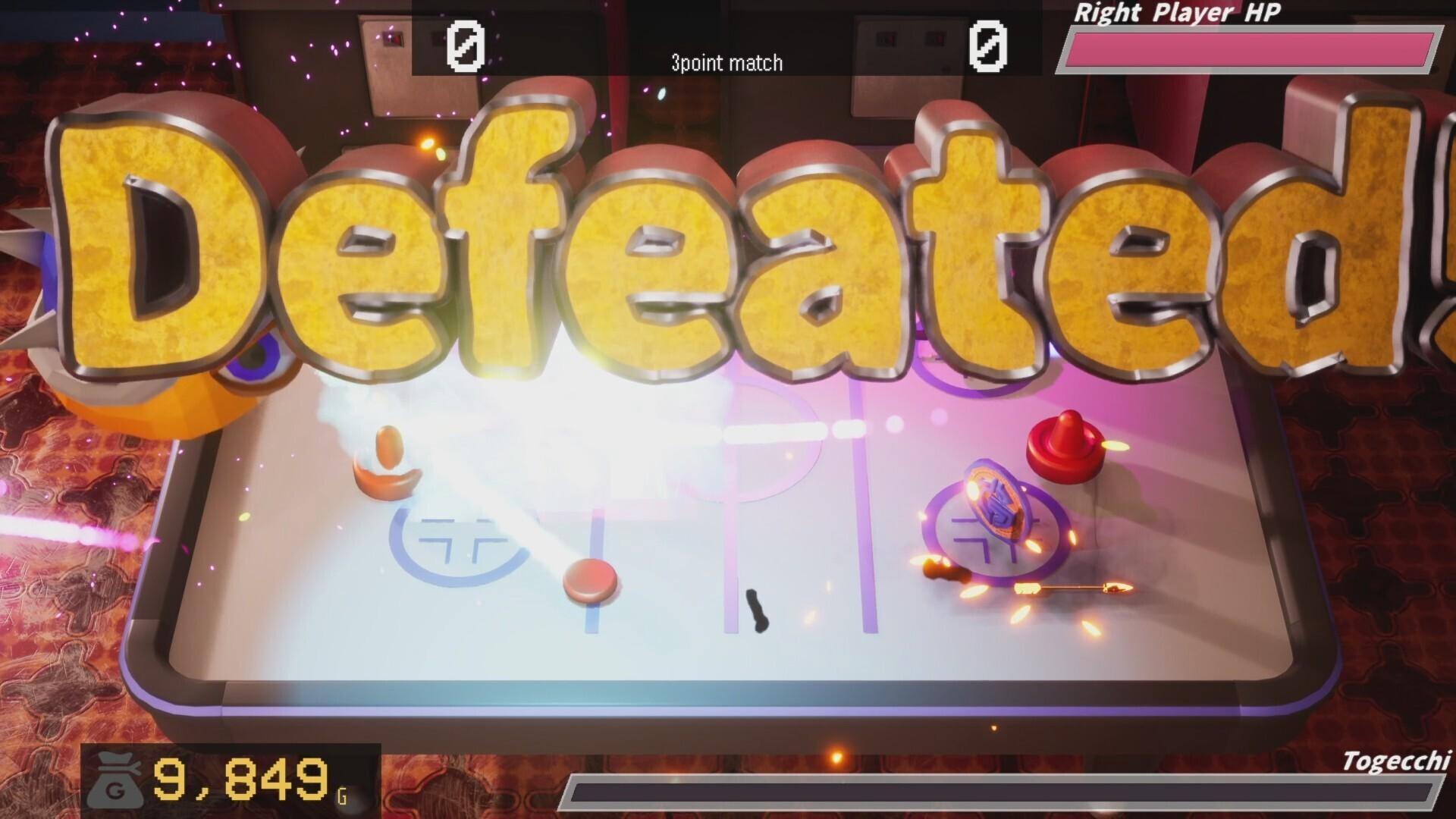 Portada de Get Rich with Air Hockey! — Earn more coins with each hit. —