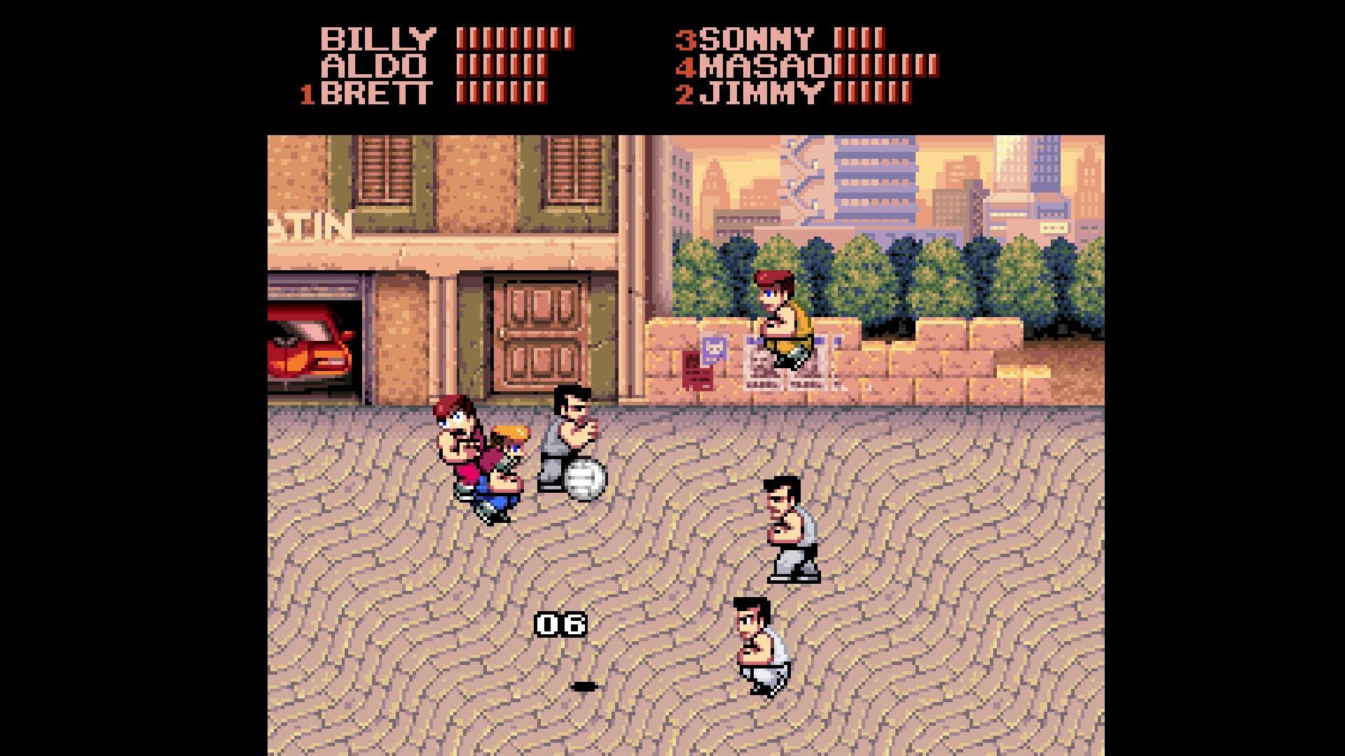 Portada de Double Dragon Dodgeball