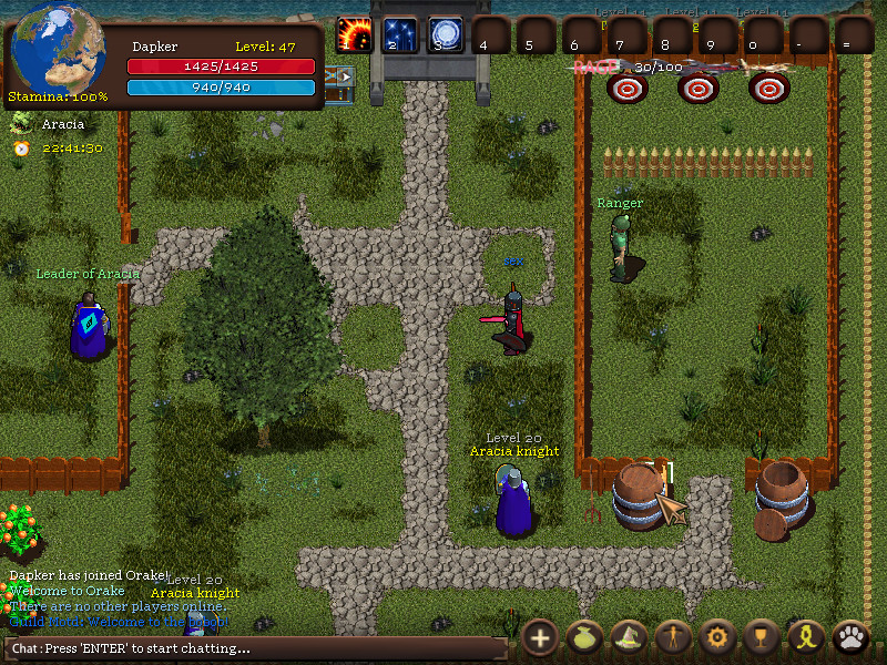 Portada de Orake 2D MMORPG