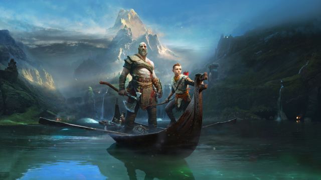 Portada de God of War (2018)