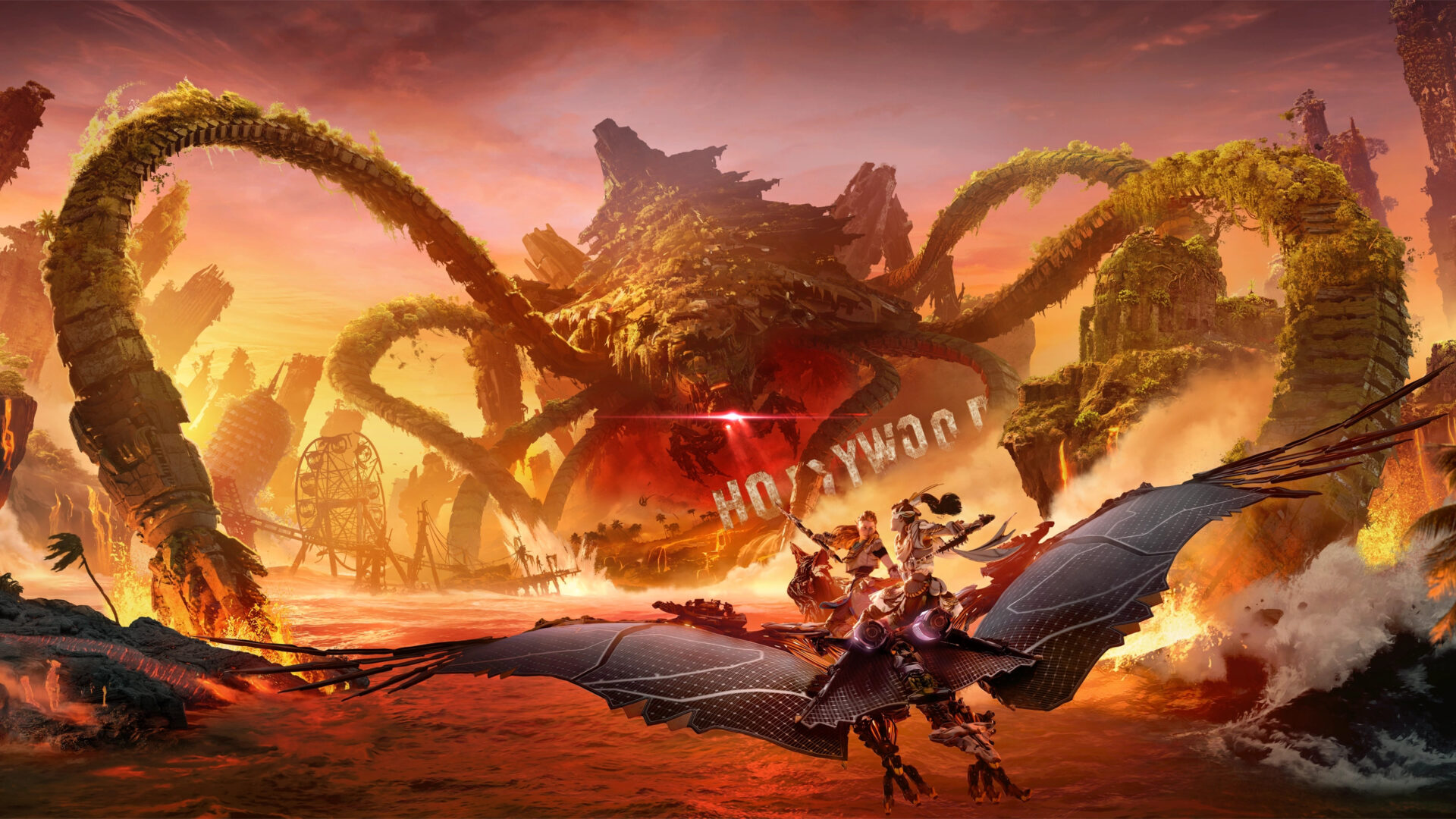 Portada de Horizon Forbidden West - Burning Shores