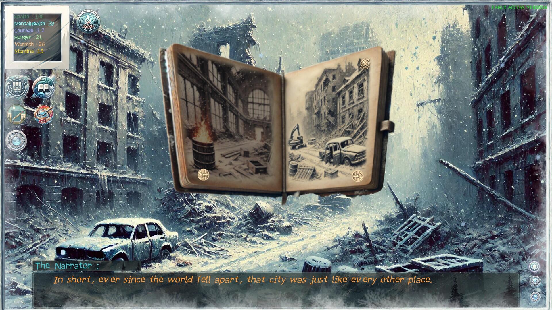 Portada de The Music at the end of the World