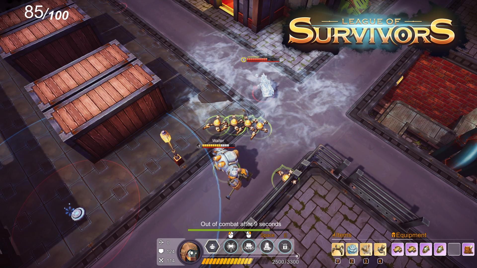 Portada de League of Survivors