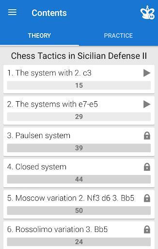 Portada de Chess Tactics in Sicilian Defense 2