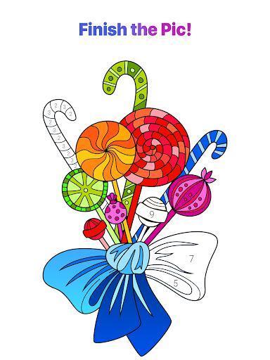 Portada de Color by Number – New Coloring Book