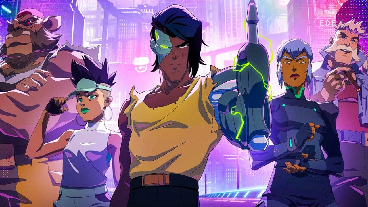 Portada de Captain Laserhawk: Niji Warrior
