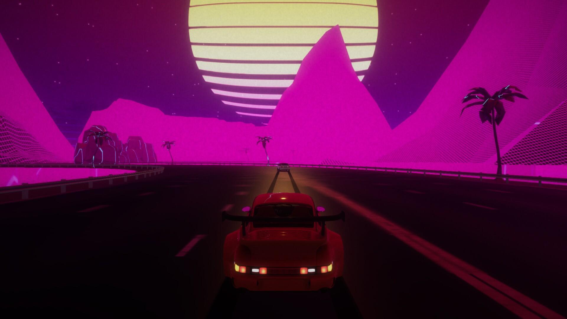 Portada de RetroDrift: Retrowave Online Road