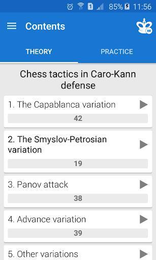 Portada de Chess Tactics in Caro-Kann Defense