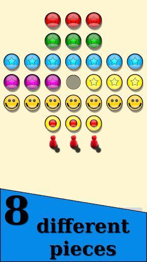 Portada de Pegs - Solitaire - Solo Halma (Boardgame)