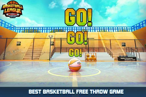 Portada de Basketball League - Online Free Throw Match