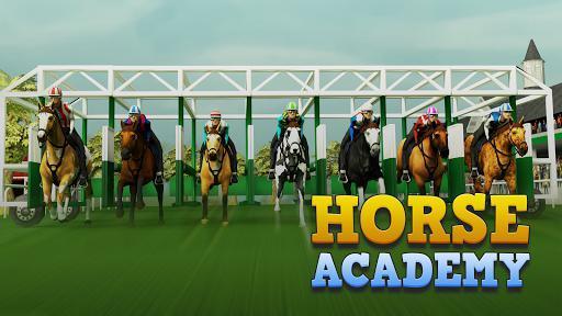 Portada de Horse Academy - Multiplayer Horse Racing Game!