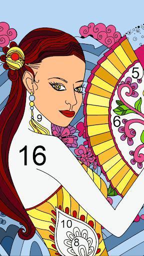 Portada de Color by number - color by number for adults