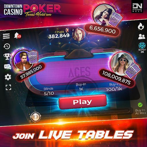 Portada de Free Poker Games: Downtown Casino - Texas Holdem