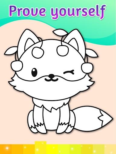 Portada de Coloring Pages Kids Games with Animation Effects