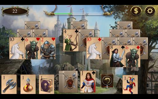 Portada de Legends of Solitaire Curse of the Dragons TriPeaks