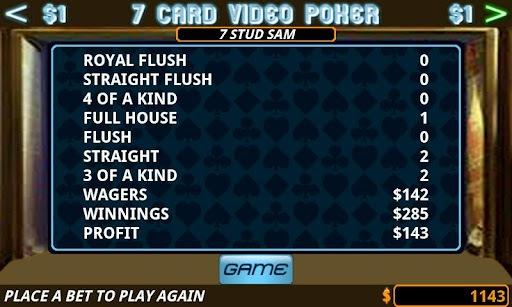 Portada de Seven Card Video Poker
