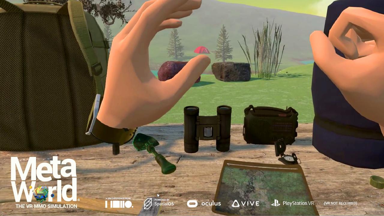 Portada de MetaWorld - The VR MMO Simulation