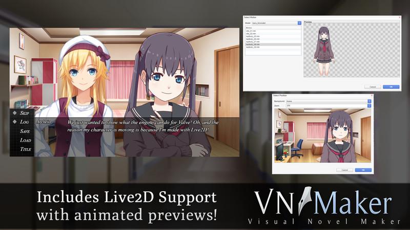 Portada de Visual Novel Maker