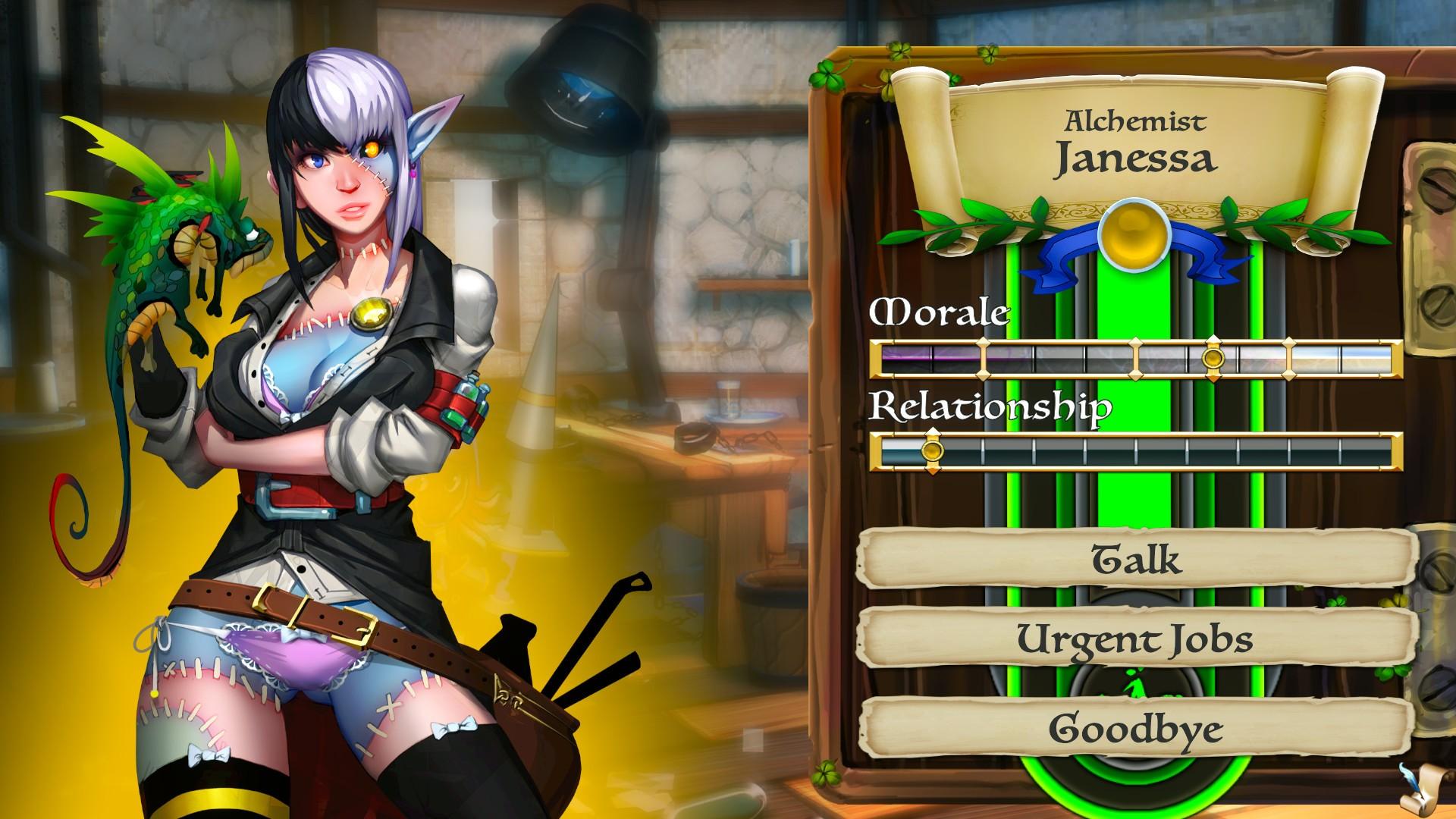 Portada de Faulty Apprentice - A Visual Novel/Dating Sim